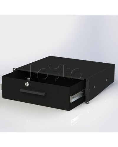 Ящик выдвижной с ключом RAL9005 DKC R5ITCPD2HEB в Каспийске Крепежные изделия Pintop.ru