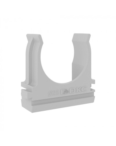 Держатель с защелкой, д.25мм DKC (51025R) в Каспийске Держатели, клипсы, скобы Pintop.ru