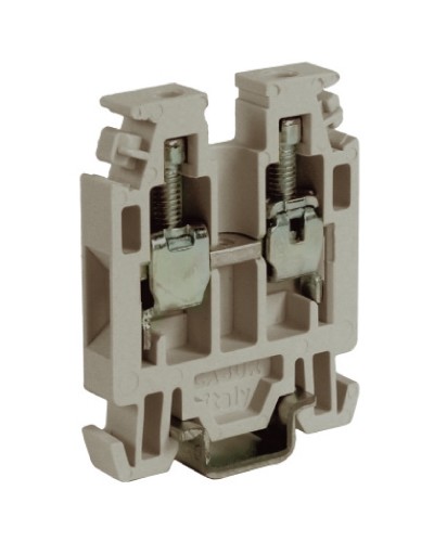 Зажим 2,5 кв.мм серый DKC ZRN500GR в Каспийске Крепежные изделия Pintop.ru