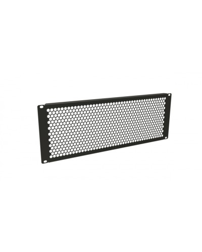 Фальш-панель перфорированная Hyperline BPD-4-RAL9005 в Каспийске Аксессуары для лотков Pintop.ru