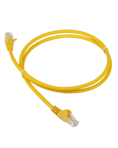 Патч-корд LANMASTER LSZH UTP кат.5e, 0.3 м, желтый LANMASTER LAN-PC45/U5E-0.3-YL в Каспийске Патчкорды (медные) Pintop.ru