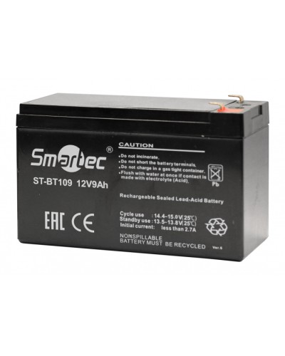 Аккумулятор Smartec ST-BT109 в Каспийске Электротехническое оборудование Pintop.ru
