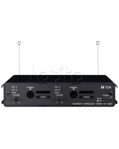 Тюнер канальный TOA WT-4820 ER в Каспийске Системы оповещения и трансляции TOA Pintop.ru